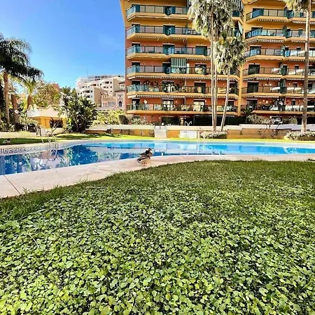 Equipado Bajondillo Playa-piscina 2hab Apartamento *