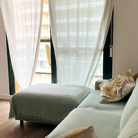 Equipado Bajondillo Playa-piscina 2hab Apartament